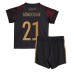 Cheap Germany Ilkay Gundogan #21 Away Football Kit Children World Cup 2022 Short Sleeve (+ pants)